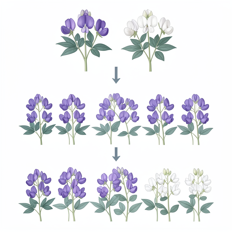 AI-generated conceptual illustration (soybean plants (Glycine max)). It explains the idea and does not show study data.