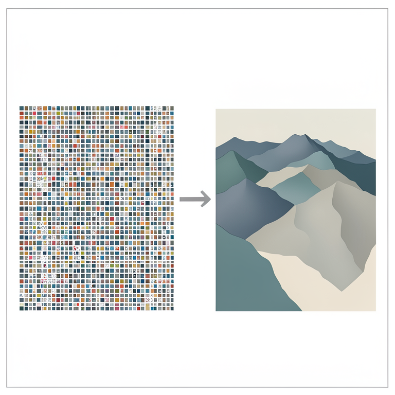 AI-generated conceptual illustration (Tibetan Plateau landscape). It explains the idea and does not show study data.