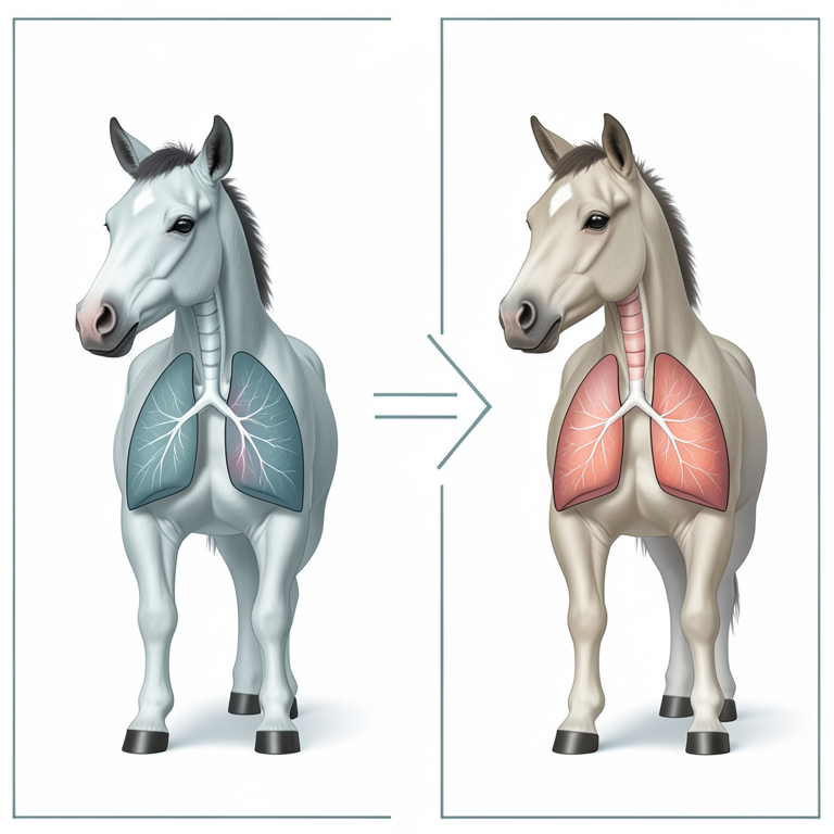 AI-generated conceptual illustration (foal horses). It explains the idea and does not show study data.