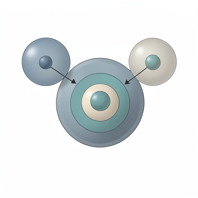 AI-generated conceptual illustration (Abstract geometric topological spaces). It explains the idea and does not show study data.
