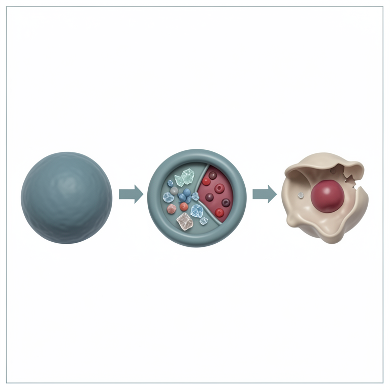 AI-generated conceptual illustration (MCF-7 breast cancer cells). It explains the idea and does not show study data.