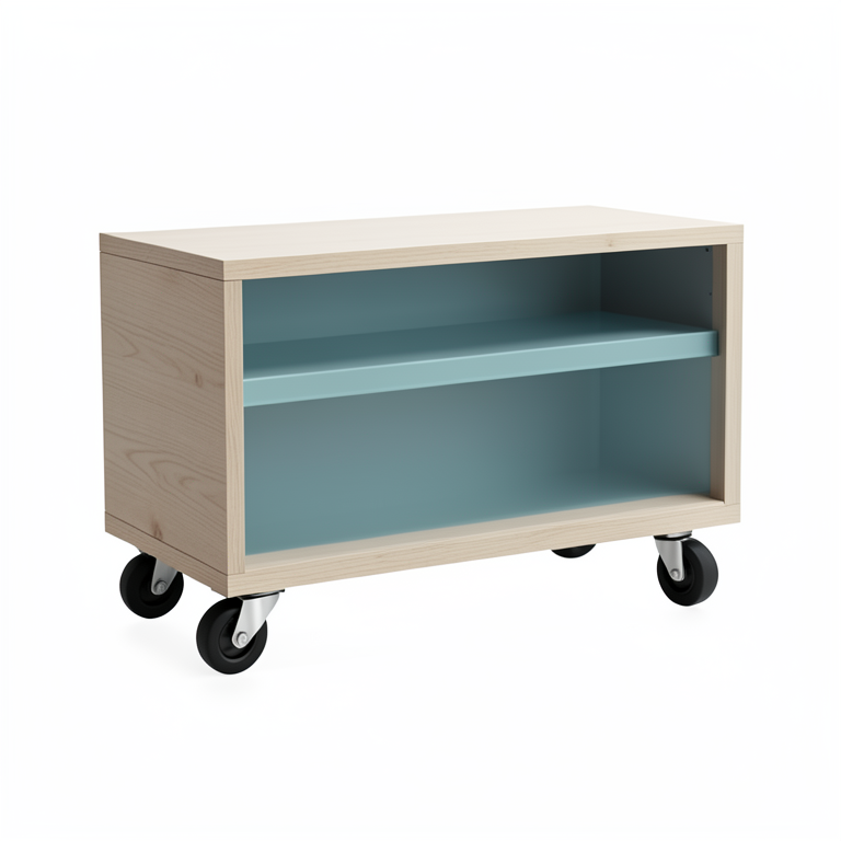 AI-generated conceptual illustration (wooden enset fermenter box with wheels). It explains the idea and does not show study data.