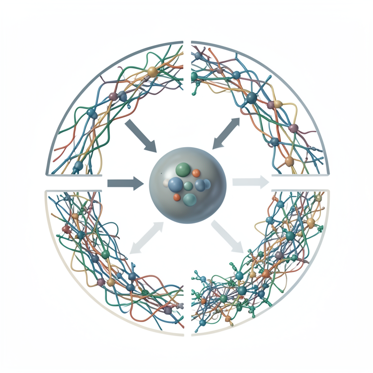 AI-generated conceptual illustration (single-stranded DNA oligonucleotides and a target protein molecule). It explains the idea and does not show study data.