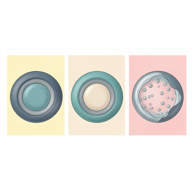 AI-generated conceptual illustration (pH-sensitive hydrogel beads in a gastrointestinal tract). It explains the idea and does not show study data.