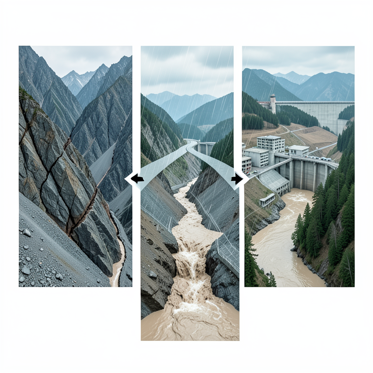 AI-generated conceptual illustration (Kumaun Himalaya mountain landscape). It explains the idea and does not show study data.