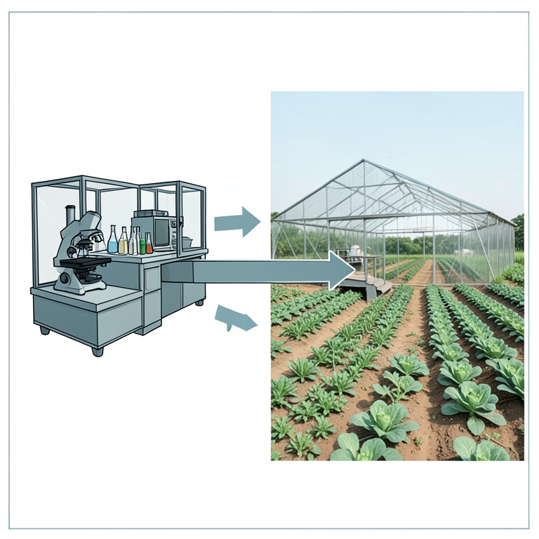 AI-generated conceptual illustration (Greenhouse farms in India). It explains the idea and does not show study data.
