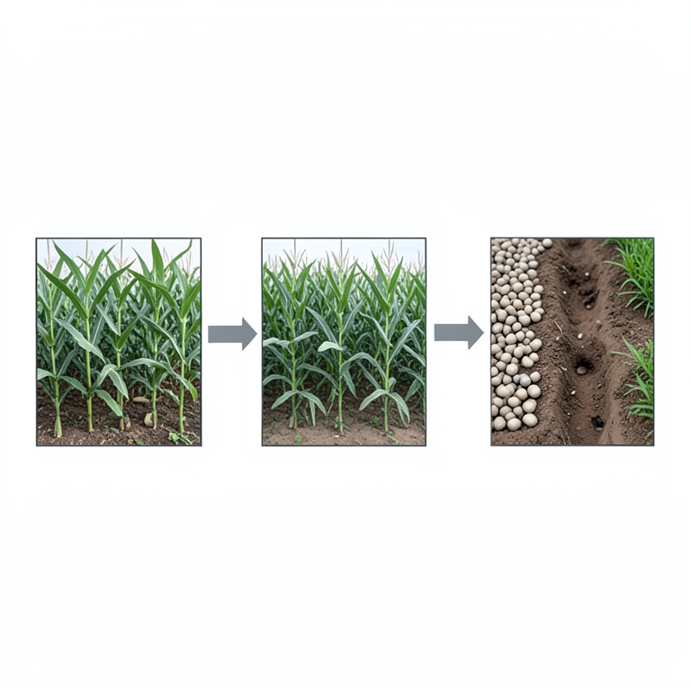 AI-generated conceptual illustration (Maize and bean crops in southern Ethiopian farmland). It explains the idea and does not show study data.