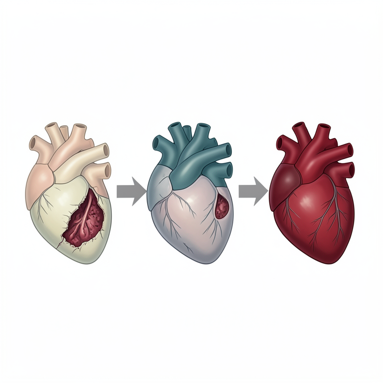 AI-generated conceptual illustration (Rat hearts). It explains the idea and does not show study data.