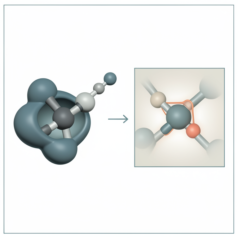 AI-generated conceptual illustration (manganese-salen complex and olefin molecule). It explains the idea and does not show study data.