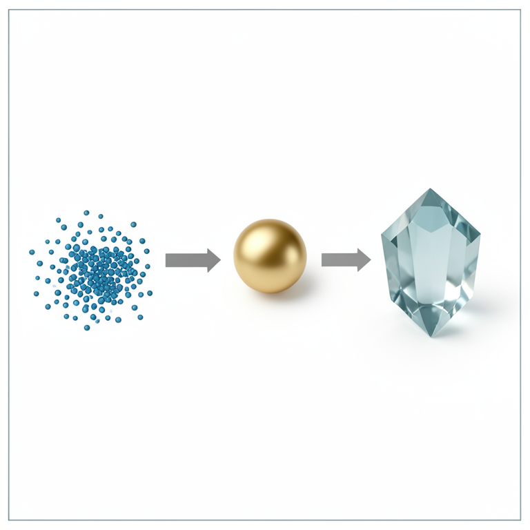 AI-generated conceptual illustration (A mathematical data processing workflow represented by abstract geometric symbols). It explains the idea and does not show study data.