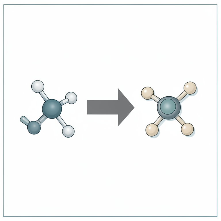 AI-generated conceptual illustration (cycloaliphatic epoxy resin molecules). It explains the idea and does not show study data.