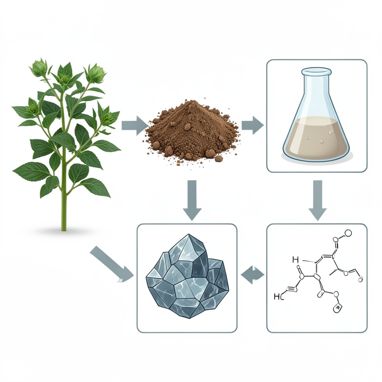 AI-generated conceptual illustration (Cleome rutidosperma plants). It explains the idea and does not show study data.