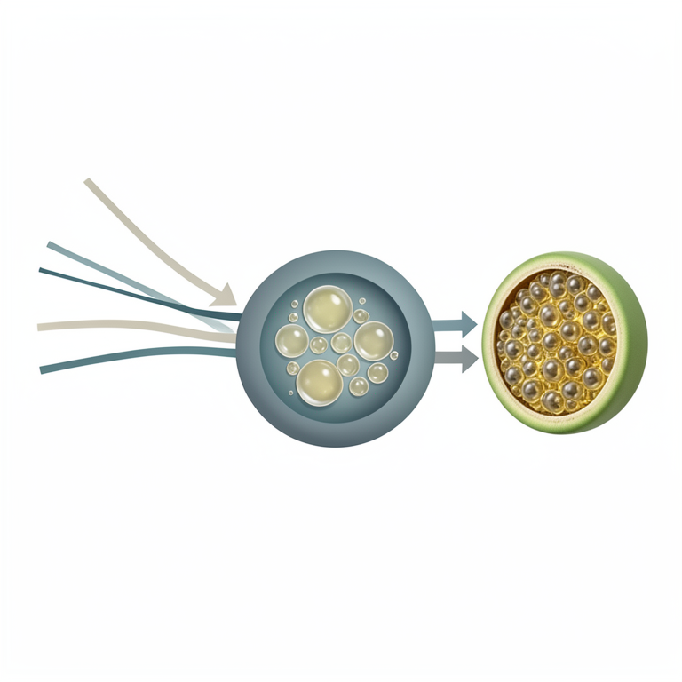 AI-generated conceptual illustration (sunflower plant cells and seeds). It explains the idea and does not show study data.