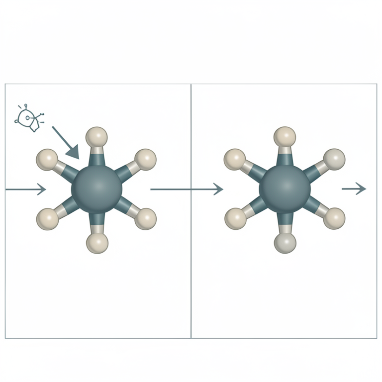 AI-generated conceptual illustration (Chromium (VI) coordination complexes TBC-1 and TAC-2). It explains the idea and does not show study data.
