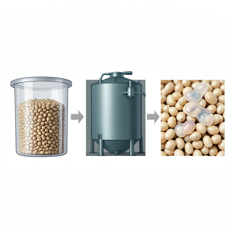 AI-generated conceptual illustration (sorghum grains). It explains the idea and does not show study data.