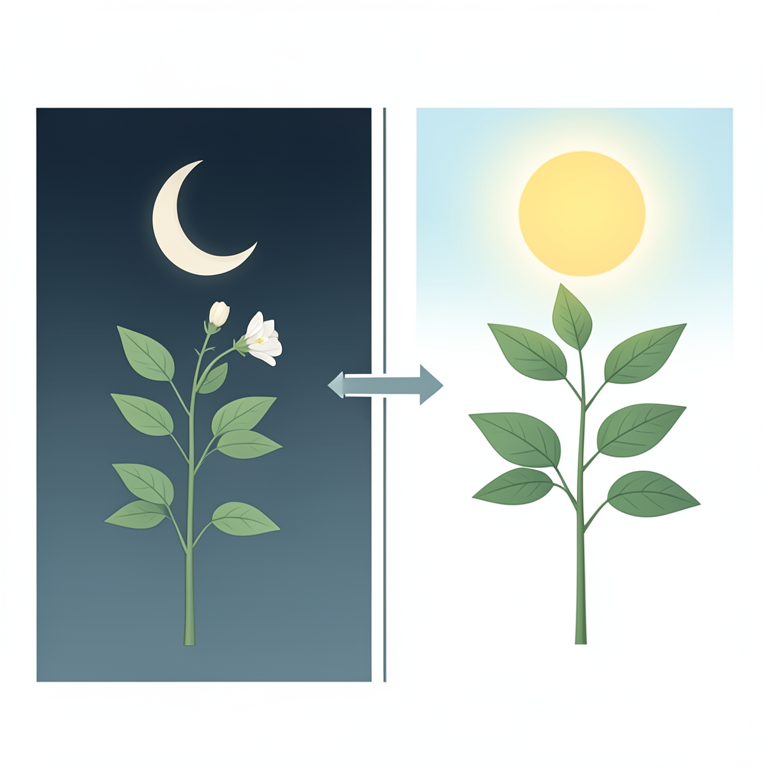AI-generated conceptual illustration (soybean plants). It explains the idea and does not show study data.