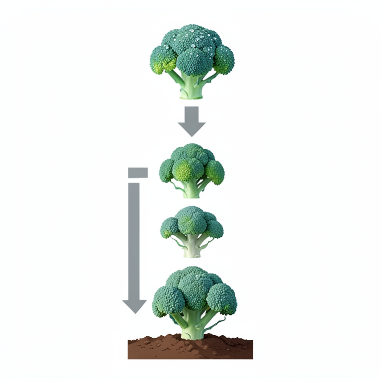 AI-generated conceptual illustration (broccoli heads). It explains the idea and does not show study data.