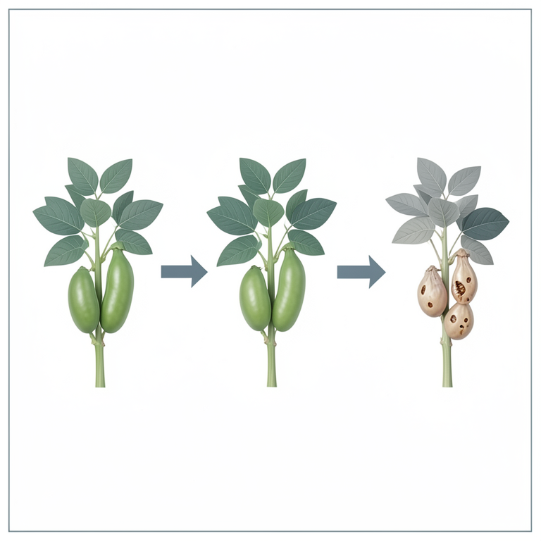 AI-generated conceptual illustration (pigeonpea plants). It explains the idea and does not show study data.
