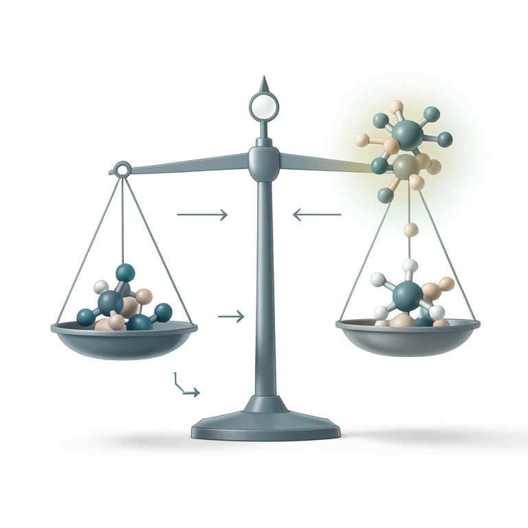 AI-generated conceptual illustration (Organic chromophore molecules). It explains the idea and does not show study data.