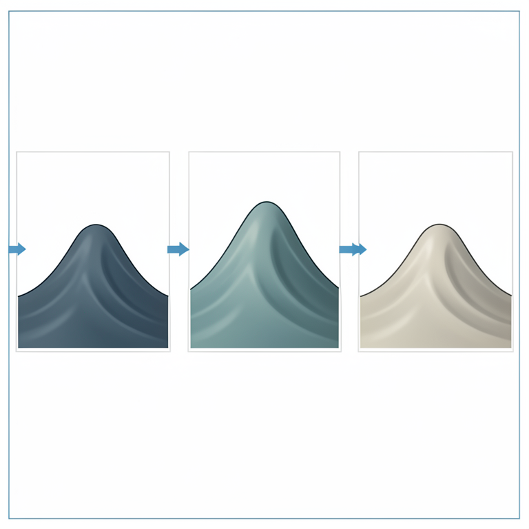 AI-generated conceptual illustration (water waves in a narrow channel). It explains the idea and does not show study data.