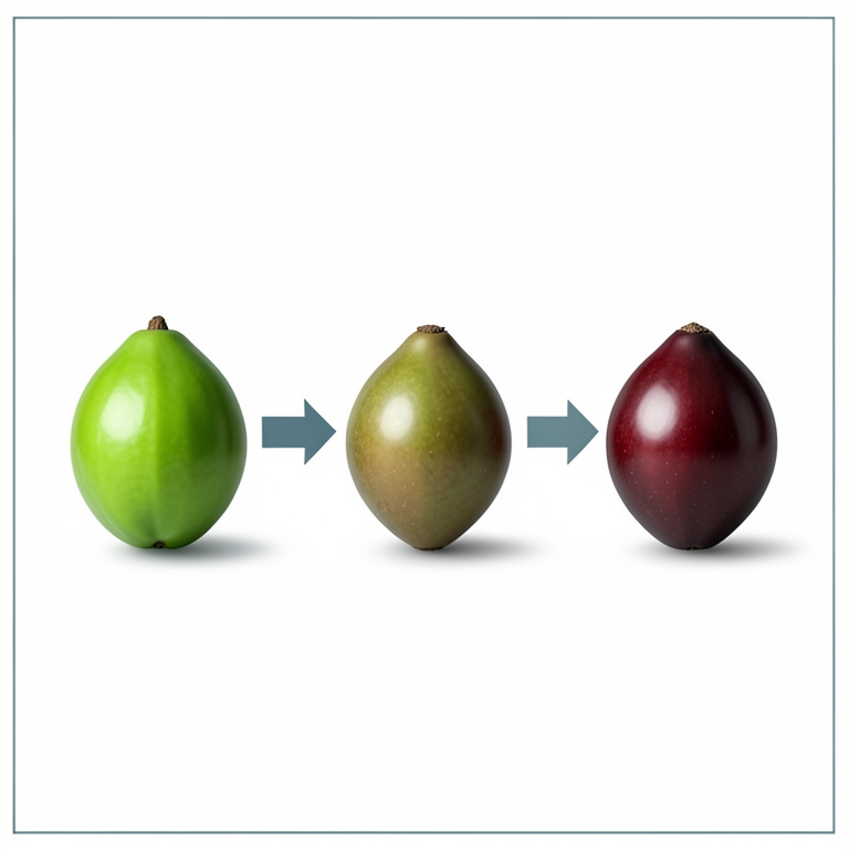 AI-generated conceptual illustration (Ficus palmata fruits). It explains the idea and does not show study data.