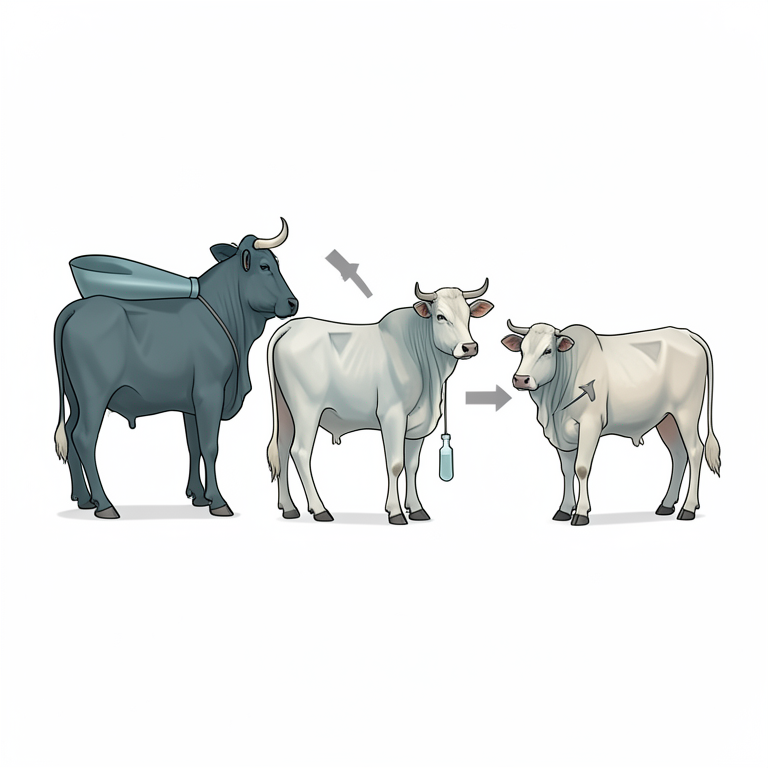 AI-generated conceptual illustration (bulls). It explains the idea and does not show study data.