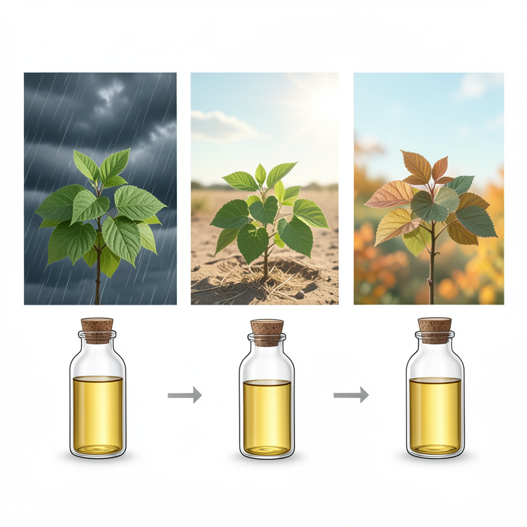 AI-generated conceptual illustration (Vitex negundo leaves). It explains the idea and does not show study data.