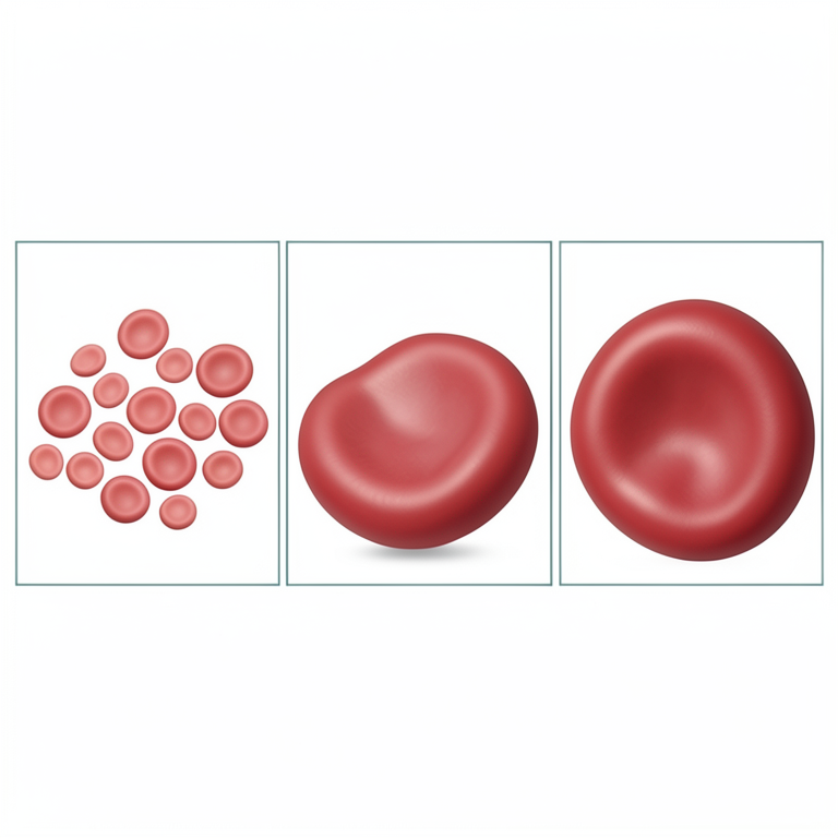 AI-generated conceptual illustration (human red blood cells). It explains the idea and does not show study data.