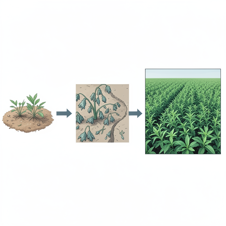 AI-generated conceptual illustration (Medicinal plants in Haryana (such as Aloe vera and Ashwagandha)). It explains the idea and does not show study data.