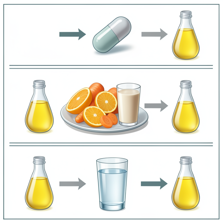 AI-generated conceptual illustration (human serum lipoproteins and antioxidant sources). It explains the idea and does not show study data.