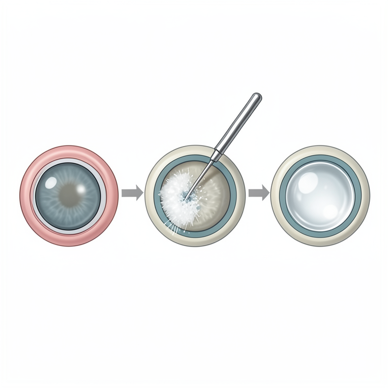 AI-generated conceptual illustration (canine eye). It explains the idea and does not show study data.