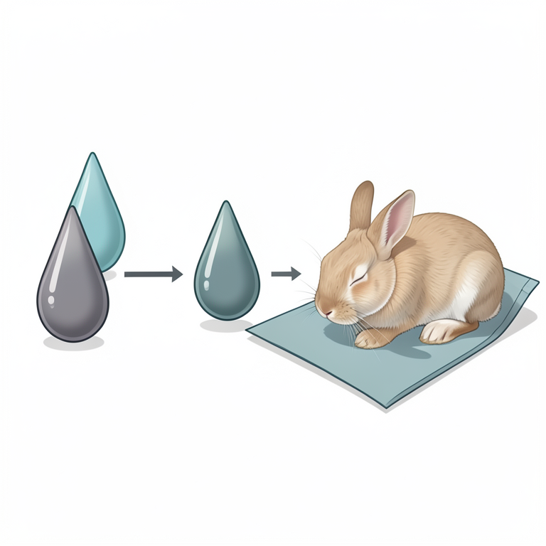 AI-generated conceptual illustration (domestic rabbits). It explains the idea and does not show study data.