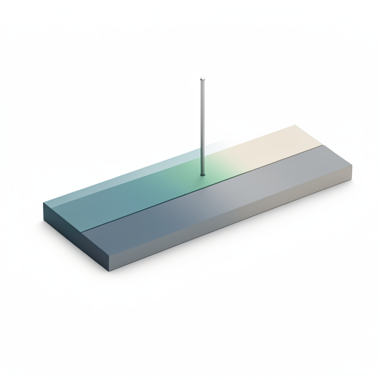 AI-generated conceptual illustration (A conceptual linear scale representing mathematical complexity). It explains the idea and does not show study data.